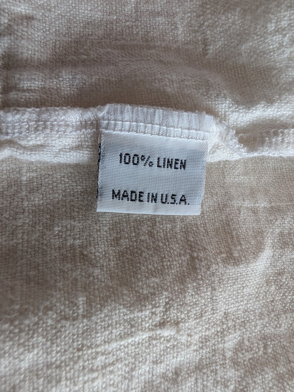 bryn Walker Cream Relaxed Linen Tunic Top - S - Picture 15 of 16